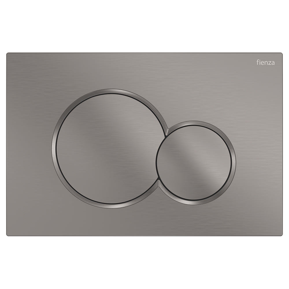 Fienza Round Flush Buttons for Geberit Sigma - Gunmetal