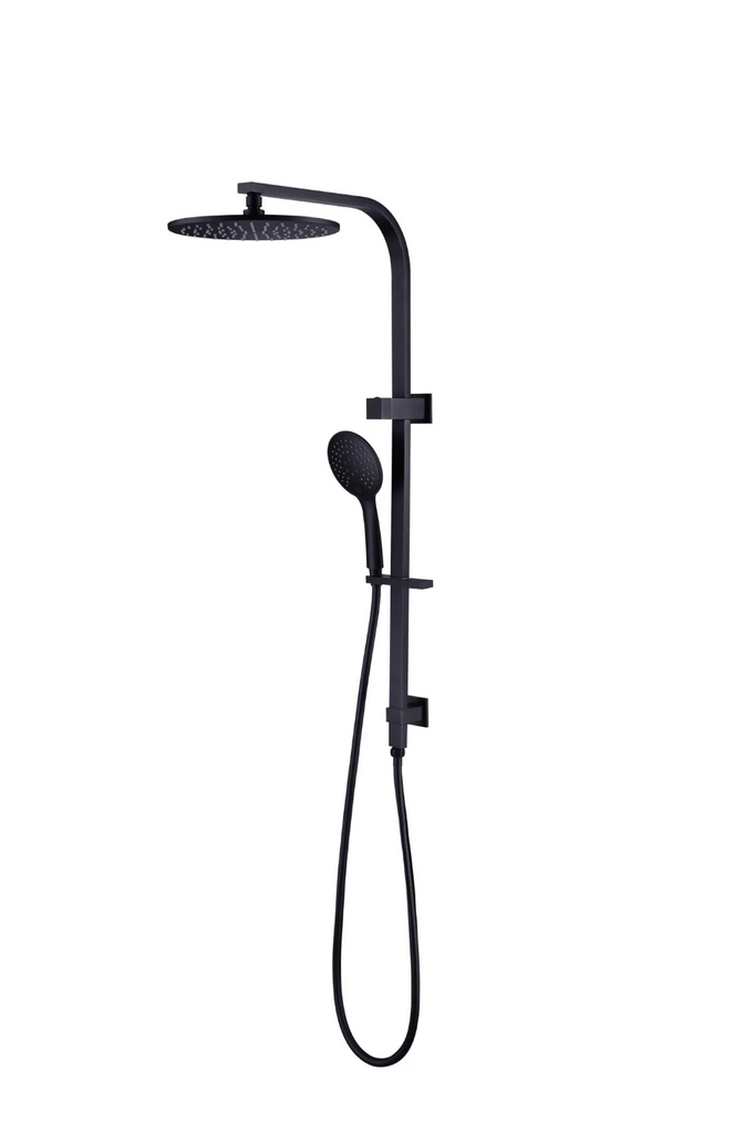 Nero Bianca Tapware Shower Mixer Package - Matte Black