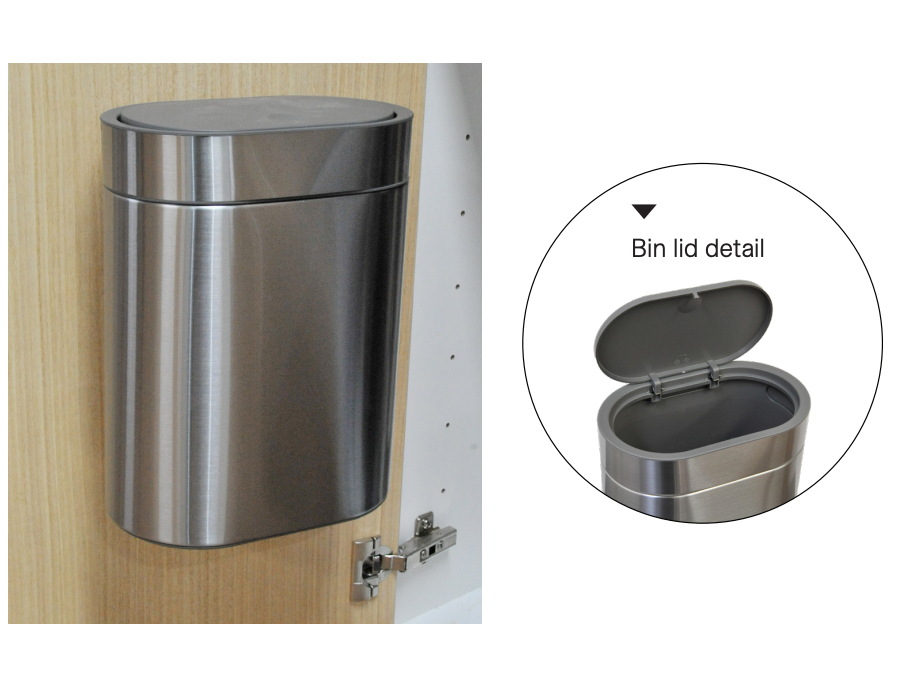Timberline 4L Stainless Steel Bin