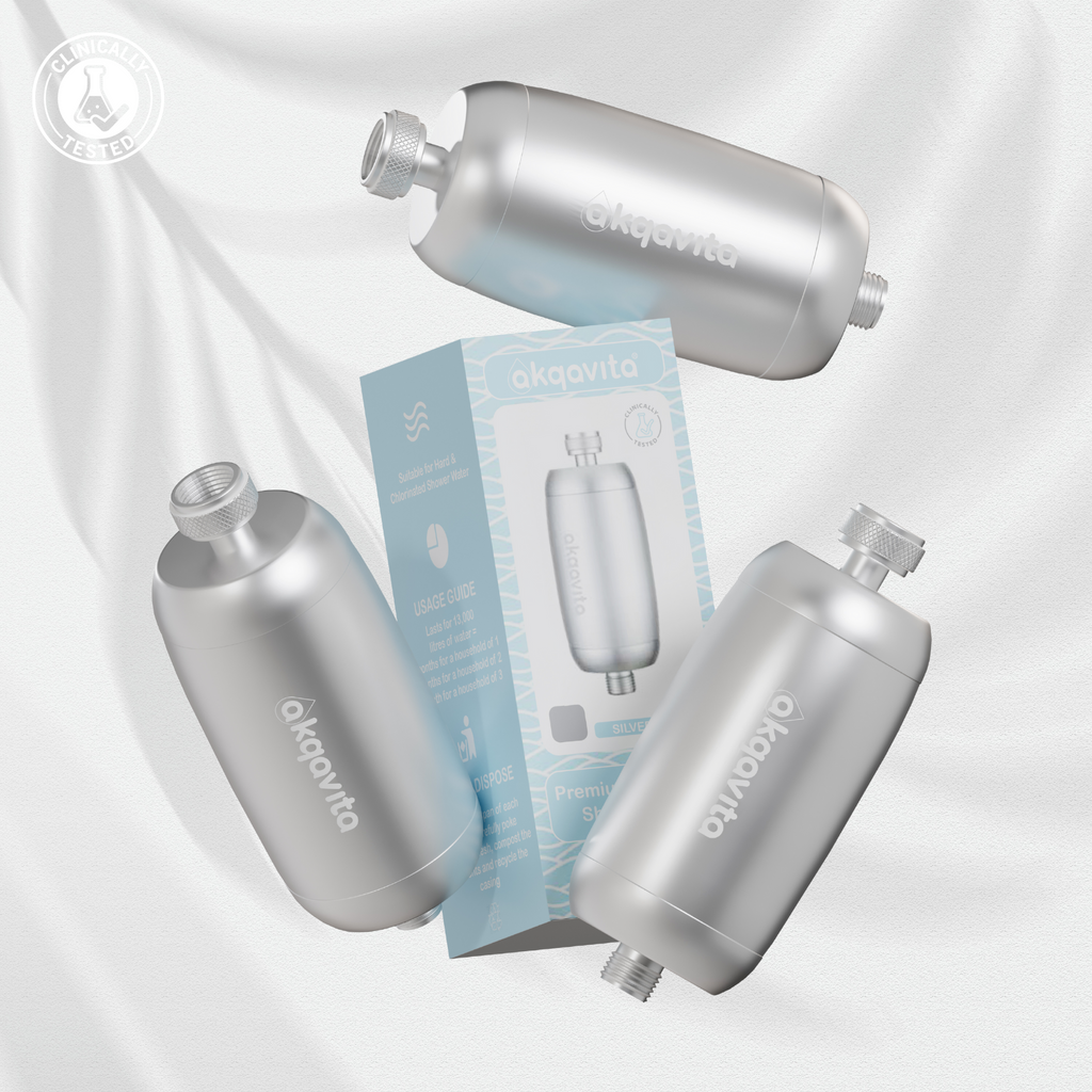 Shower Head Filter Hard Water Purifier Family Pack2