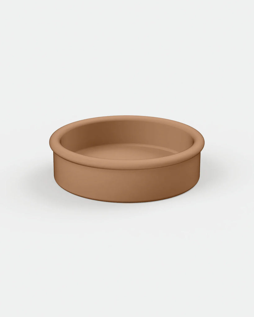 Nood Co Tubb Basin Wall Hung - Pastel Peach