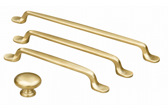 Turner Hastings Arla Tutto Handle - Brushed Brass
