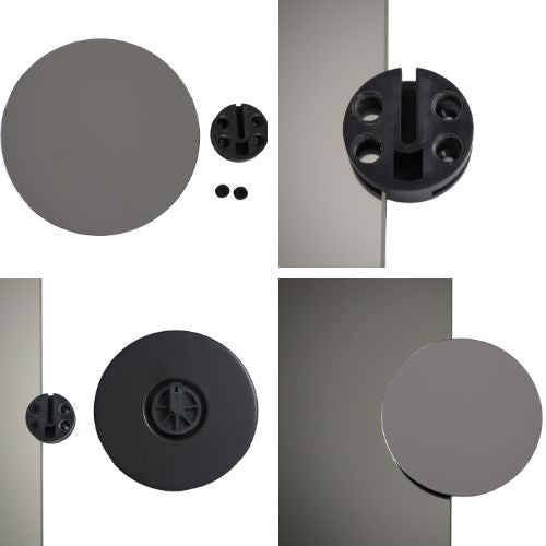 Thermogroup Ablaze 3x Clip on Cosmetic Magnification Mirror
