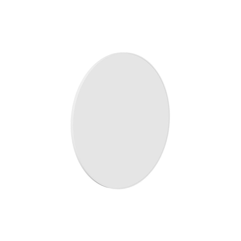 Thermogroup Ablaze Gerogia Round Framed Mirror - White