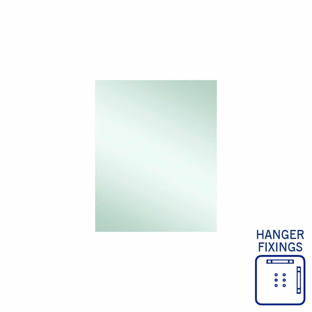 Thermogroup Ablaze Jackson Rectangle Polished Edge Mirror
