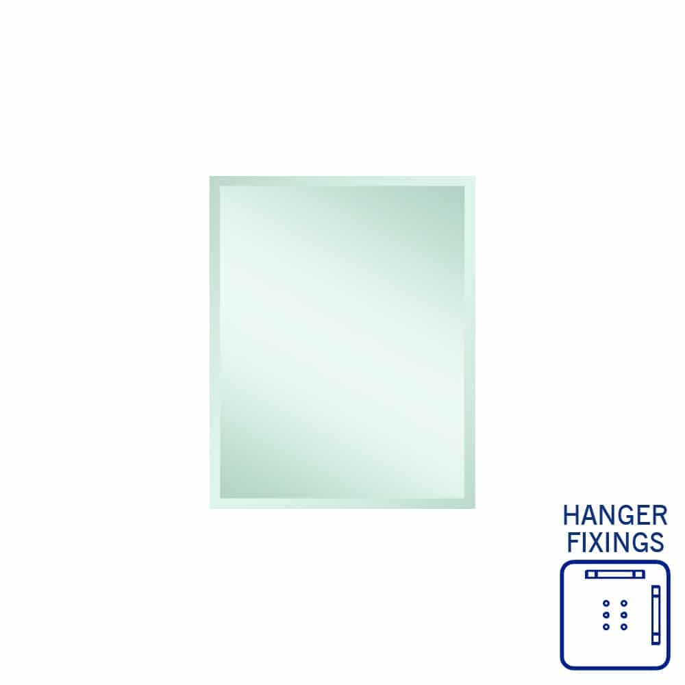 Thermogroup Ablaze Montana Rectangle Bevel Edge Mirror