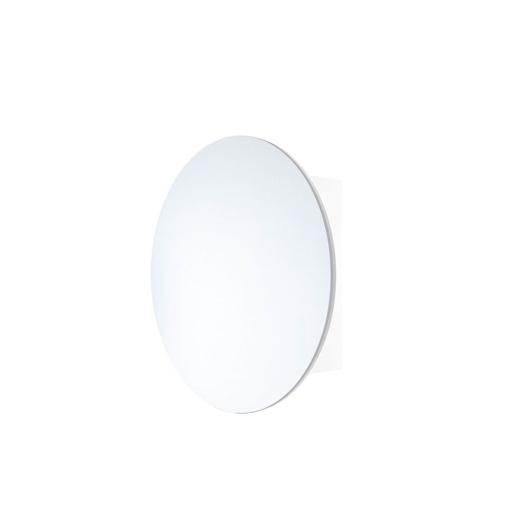 Thermogroup Chelsea Round Mirror Cabinet - White