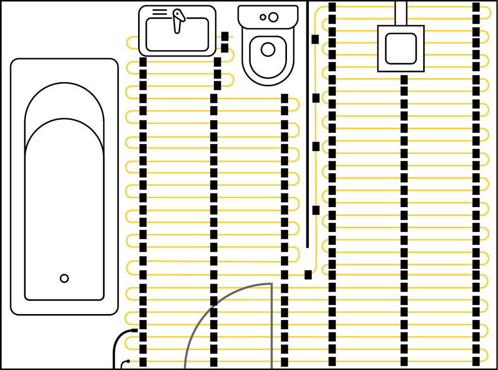 Thermogroup Thermowire Underfloor Heating System Kits Including Wi-Fi Thermostat