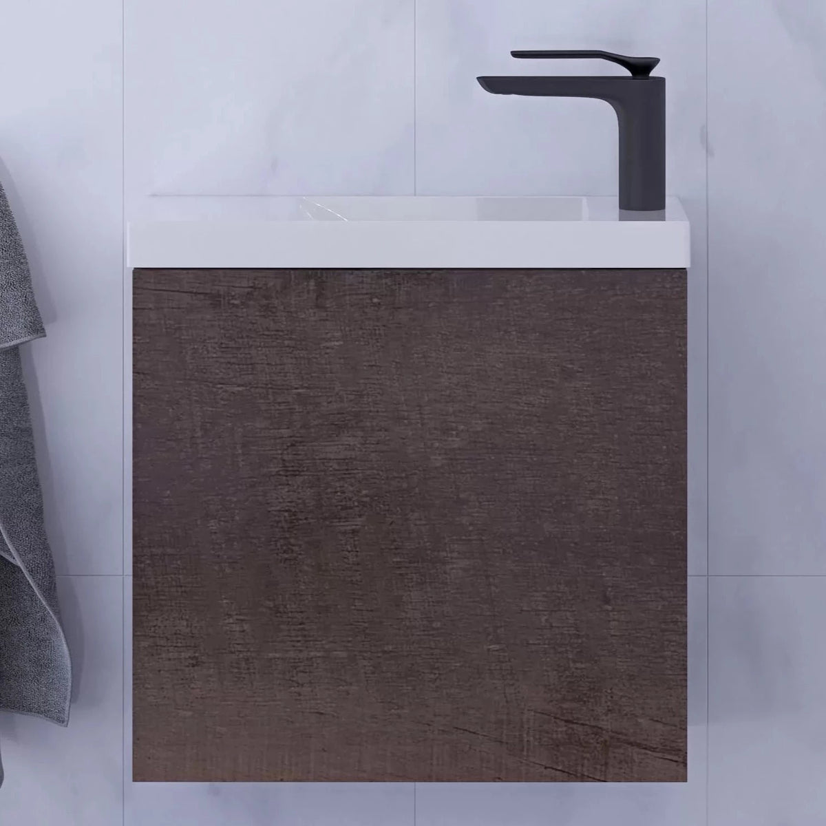 Timberline Ollie Wall Hung Compact Small Vanity Wellsons