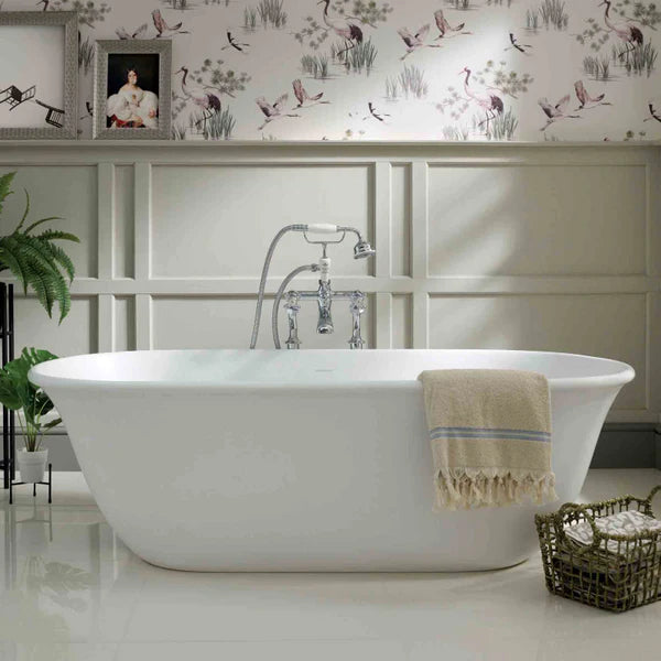 Turner Hastings Blanche 162 TitanCast Bath - Gloss White
