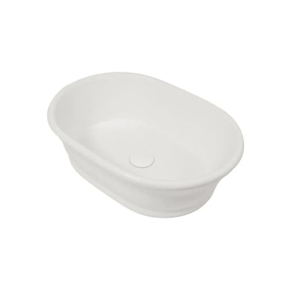Turner Hastings Cambridge 53x49 TitanCast Basin - Satin Silk White