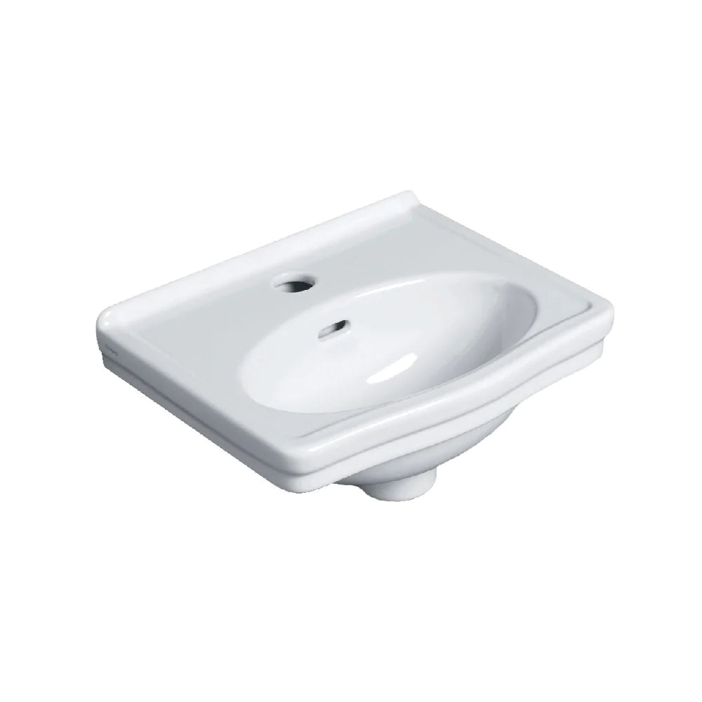 Turner Hastings Claremont 38x31 Basin - 1 Tap Hole