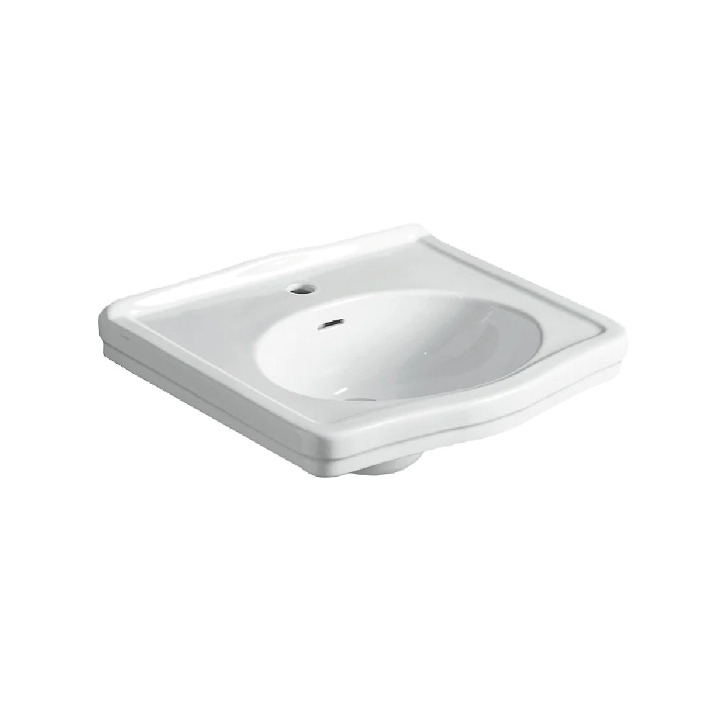 Turner Hastings Claremont 58x45 Basin - 1 Tap Hole