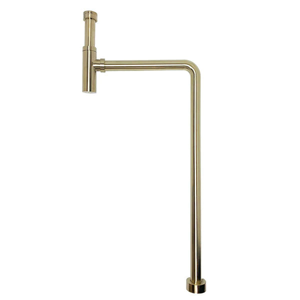 Turner Hastings Deluxe Adjustable Bottle S Trap - Brushed Brass