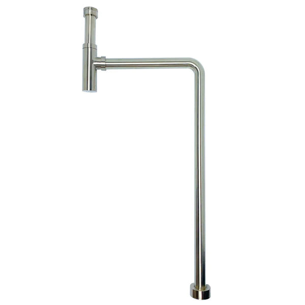 Turner Hastings Deluxe Adjustable Bottle S Trap - Brushed Nickel