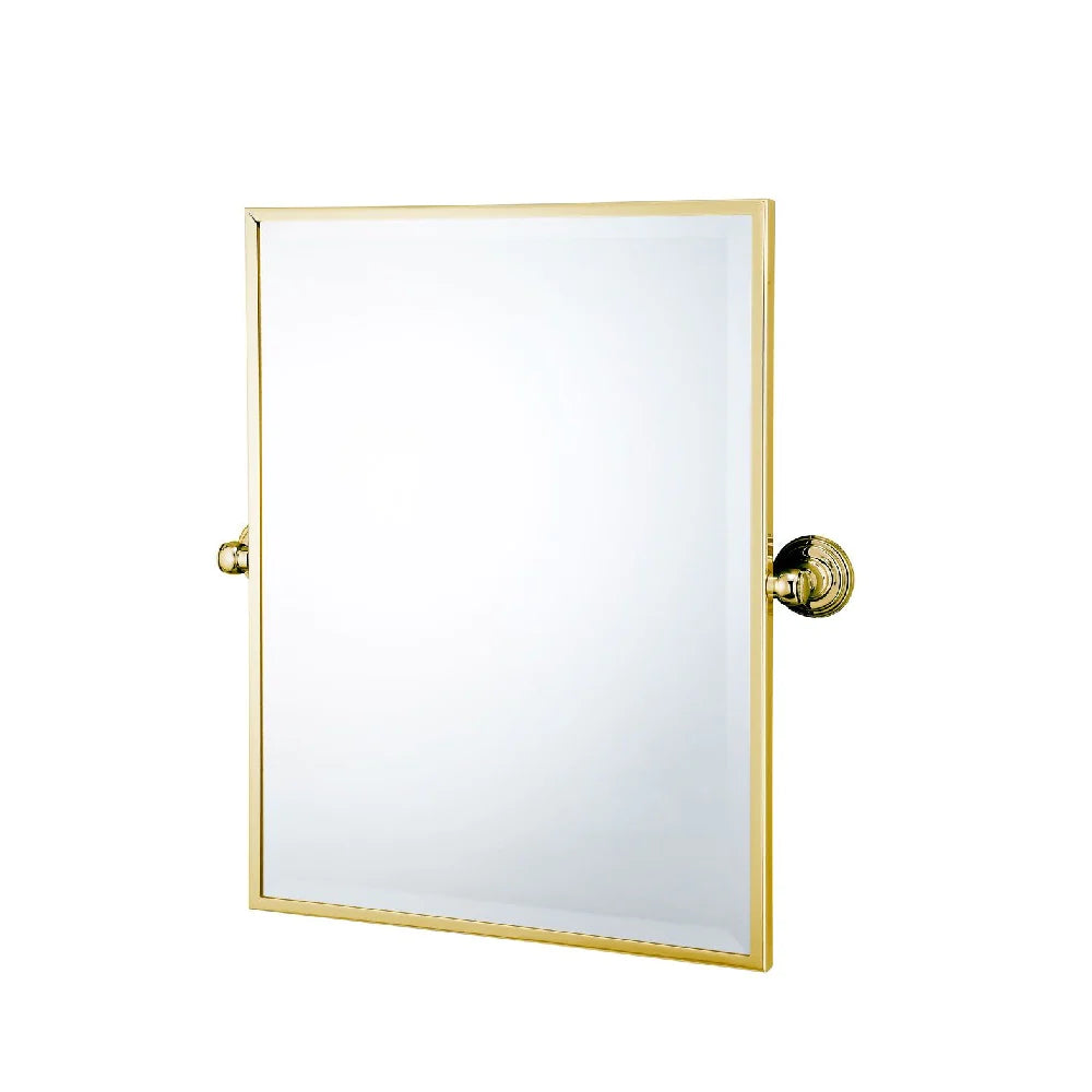 Turner Hastings Mayer Rectangle Mirror - Brushed Brass