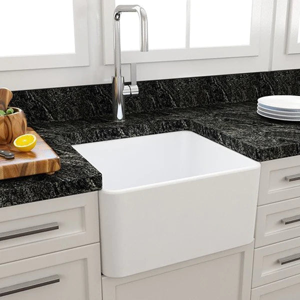 Turner Hastings Novi 50x46 Fireclay Butler Sink - Matte White