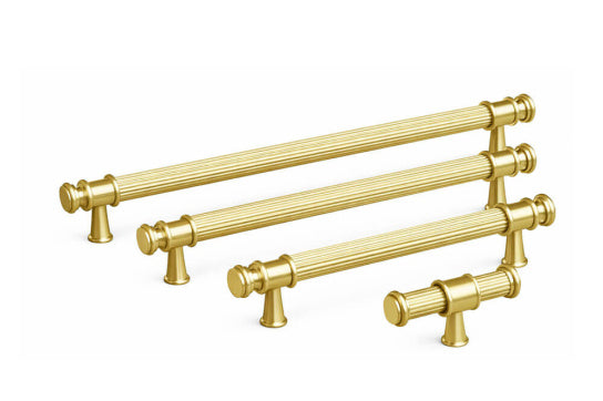 Turner Hastings Arla Verona Cabinet Handle - Brushed Brass