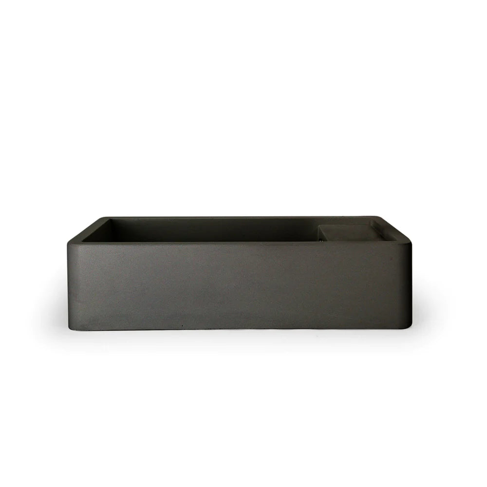 Nood Co Shelf 01 Basin Surface Mount - Charcoal