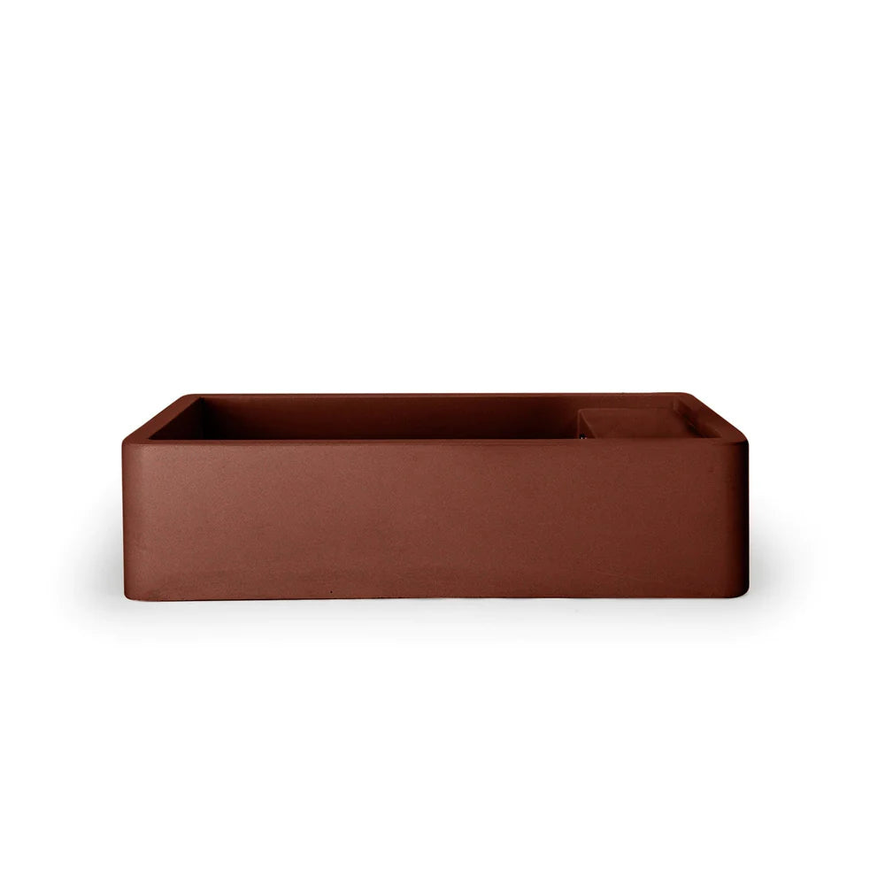 Nood Co Shelf 01 Basin Surface Mount - Clay