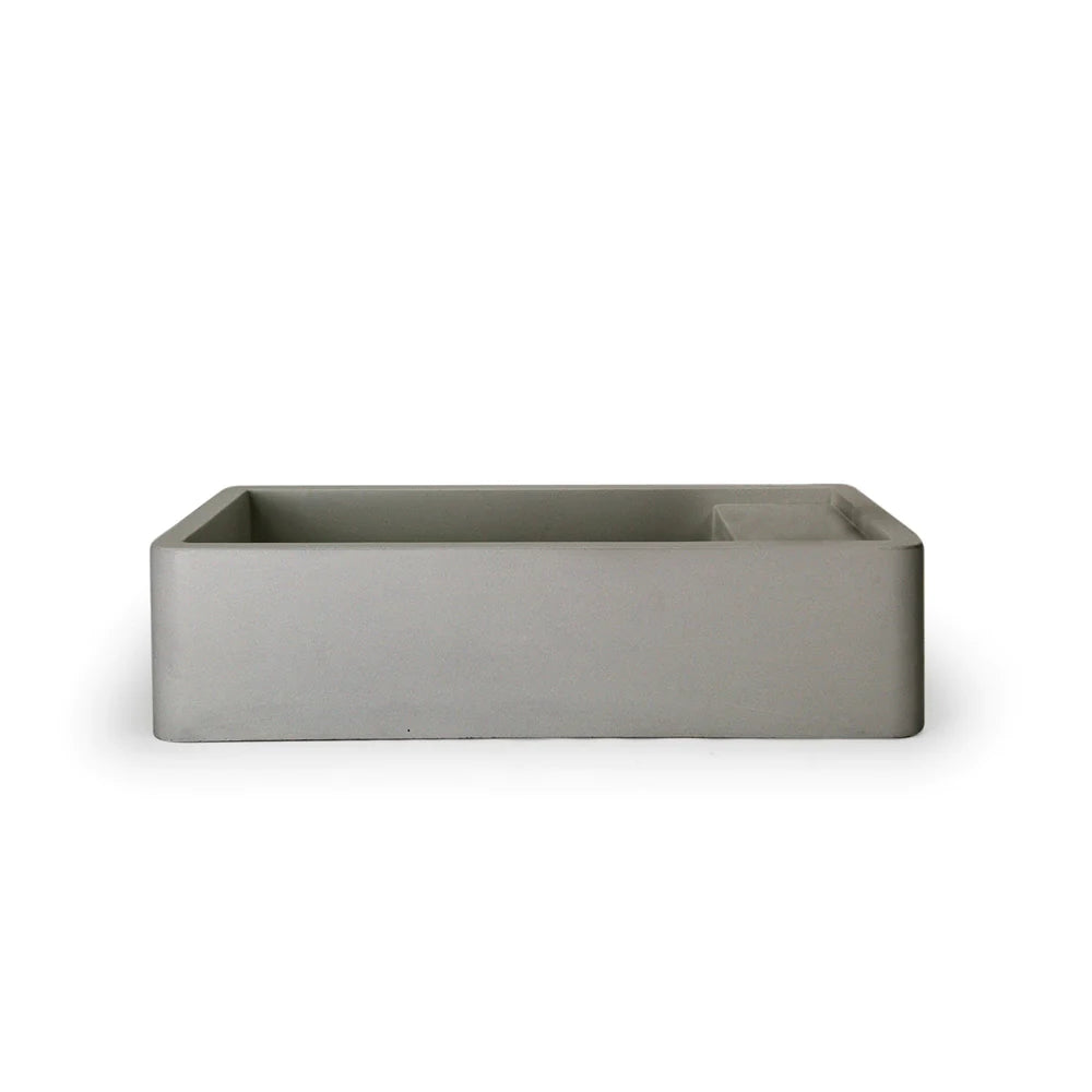 Nood Co Shelf 01 Basin Surface Mount - Sky Grey