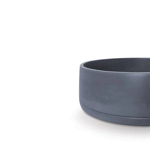 Nood Co Funl Basin Surface Mount - Mid Tone Grey