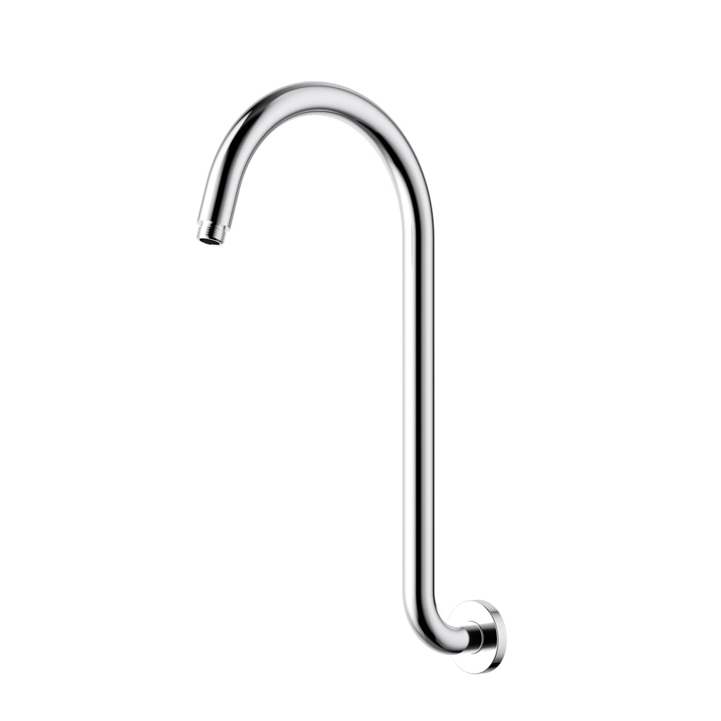 Ikon Clasico High Rise Shower Arm - Chrome
