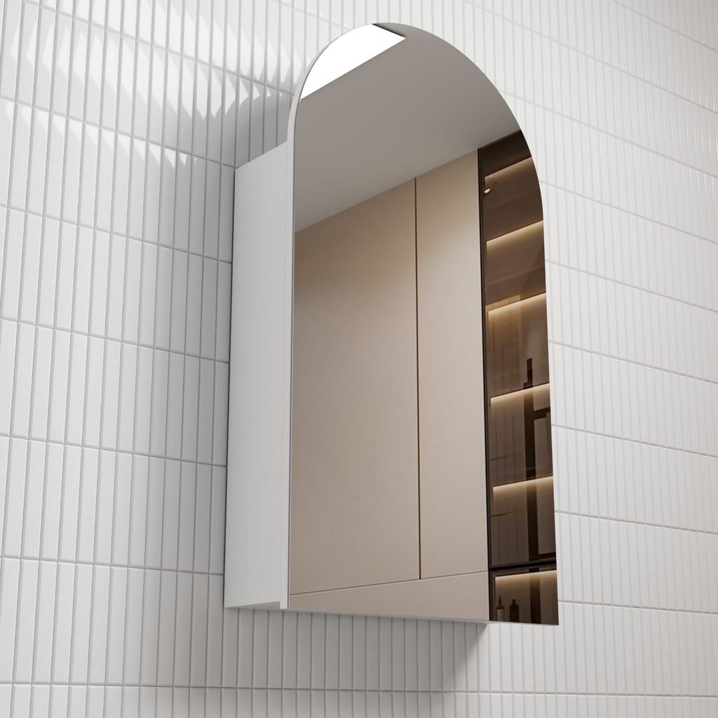 Aulic Canterbury Arched Shaving Cabinet