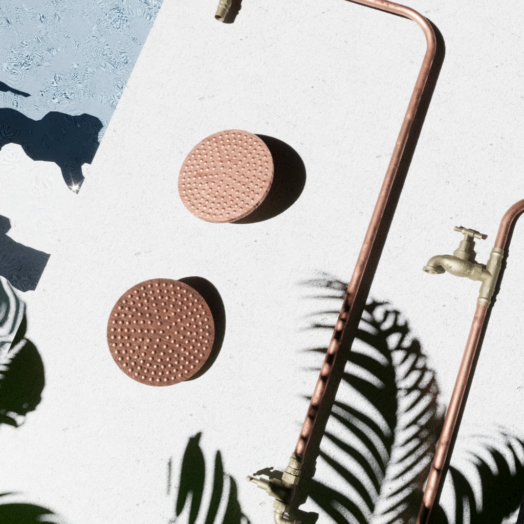 Haven Copper Shower Head Outdoor