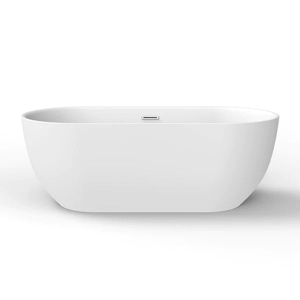 Decina Valentina Freestanding Bath 1500 1700mm - Gloss White