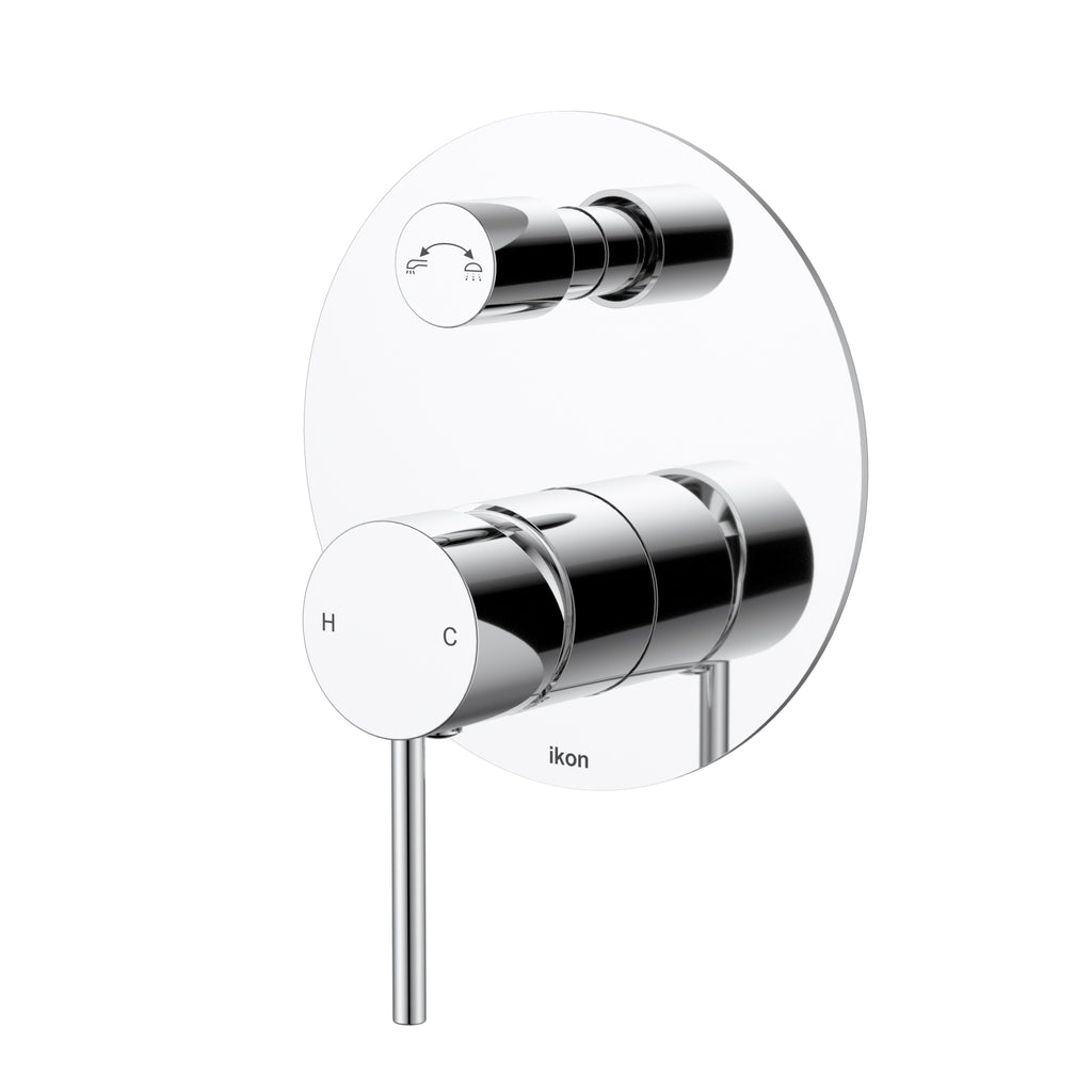 Hali Wall Mixer Diverter - Chrome