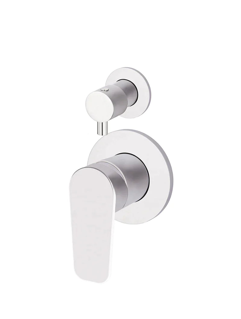 Meir Round Wall Mixer Diverter Finish Only - Chrome