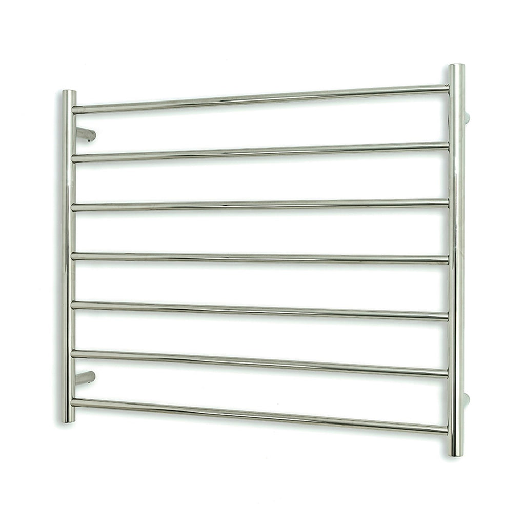 Radiant Heating Round Bars 240V Heated Towel Rails Chrome 900 x 750