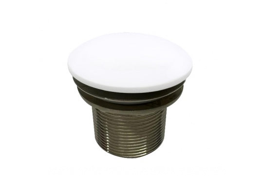 Turner Hastings TitanCast 40mm Bath Pop-Up Waste - Satin Silk White