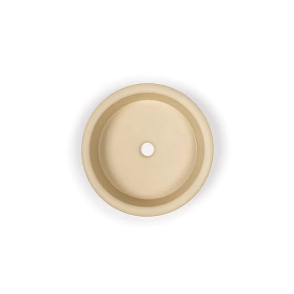 Nood Co Tubb Basin Wall Hung - Custard