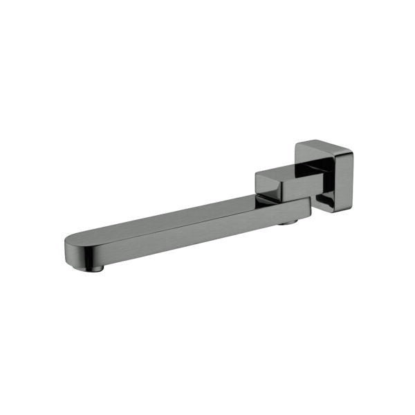 Nero Bianca Swivel Bath Outlet - Gunmetal Grey