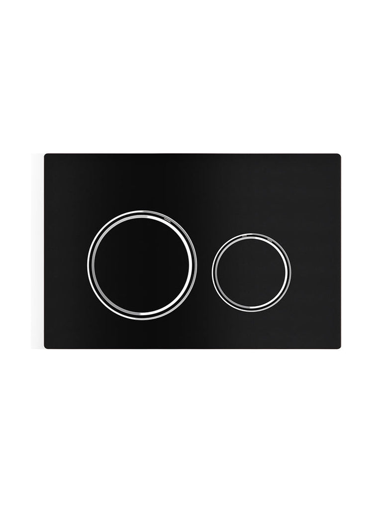 Meir Sigma 21 Dual Flush Plate By Geberit - Matte Black
