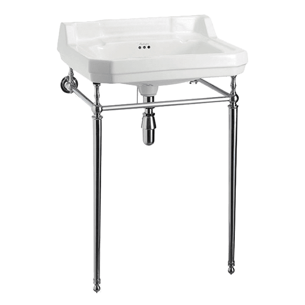 Burlington Edwardian 61mm Basin & Stand
