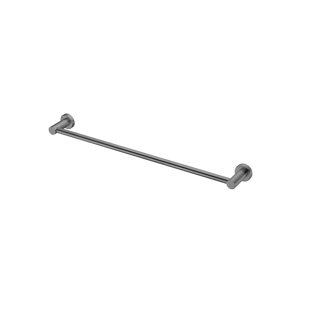 Nero Mecca Single Towel Rail 600mm - Gunmetal Grey