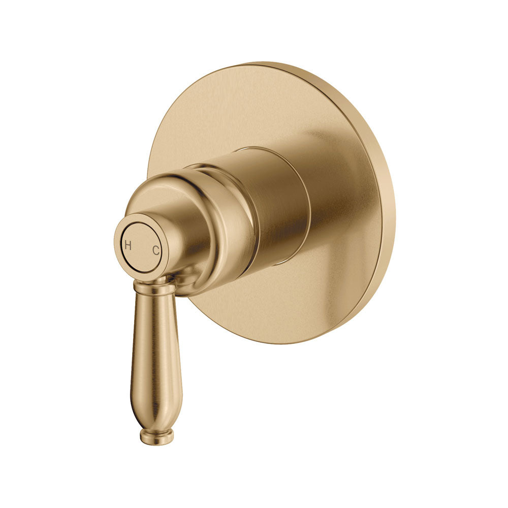 Fienza Eleanor Wall Mixer - Urban Brass