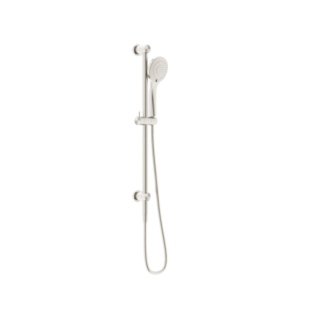 Nero Mecca Rail Shower with Air Shower - Brushed Nickel