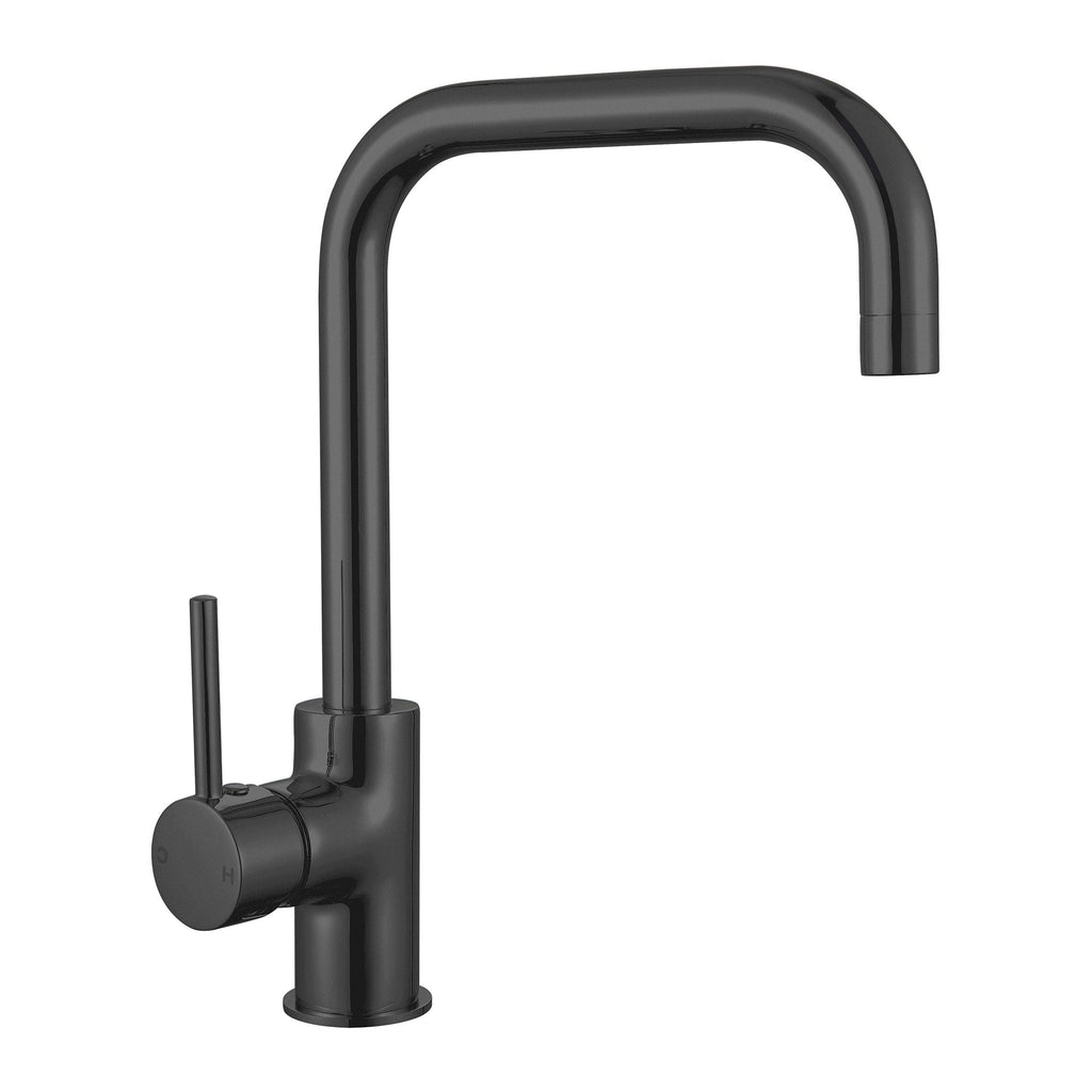 Nero Dolce Square Shape Kitchen Mixer - Matte black - Wellsons