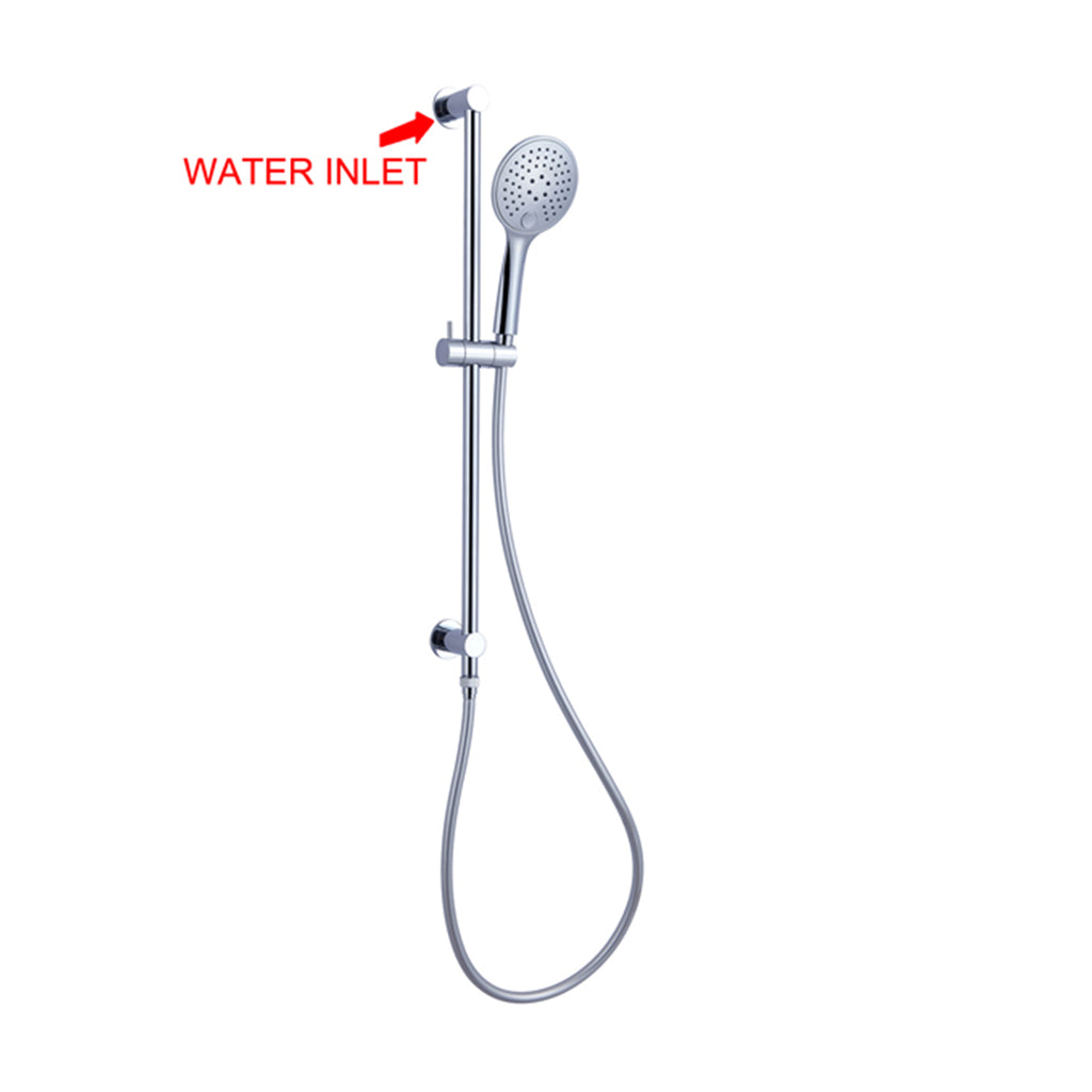 Nero Dolce 3 Function Rail Shower - Chrome - Wellsons