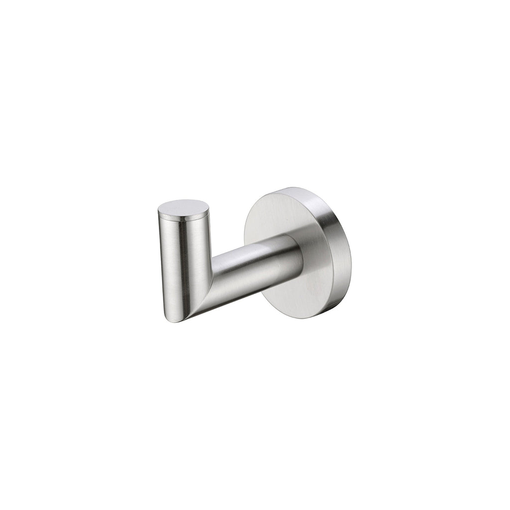 Nero Dolce Robe Hook - Brushed Nickel - Wellsons