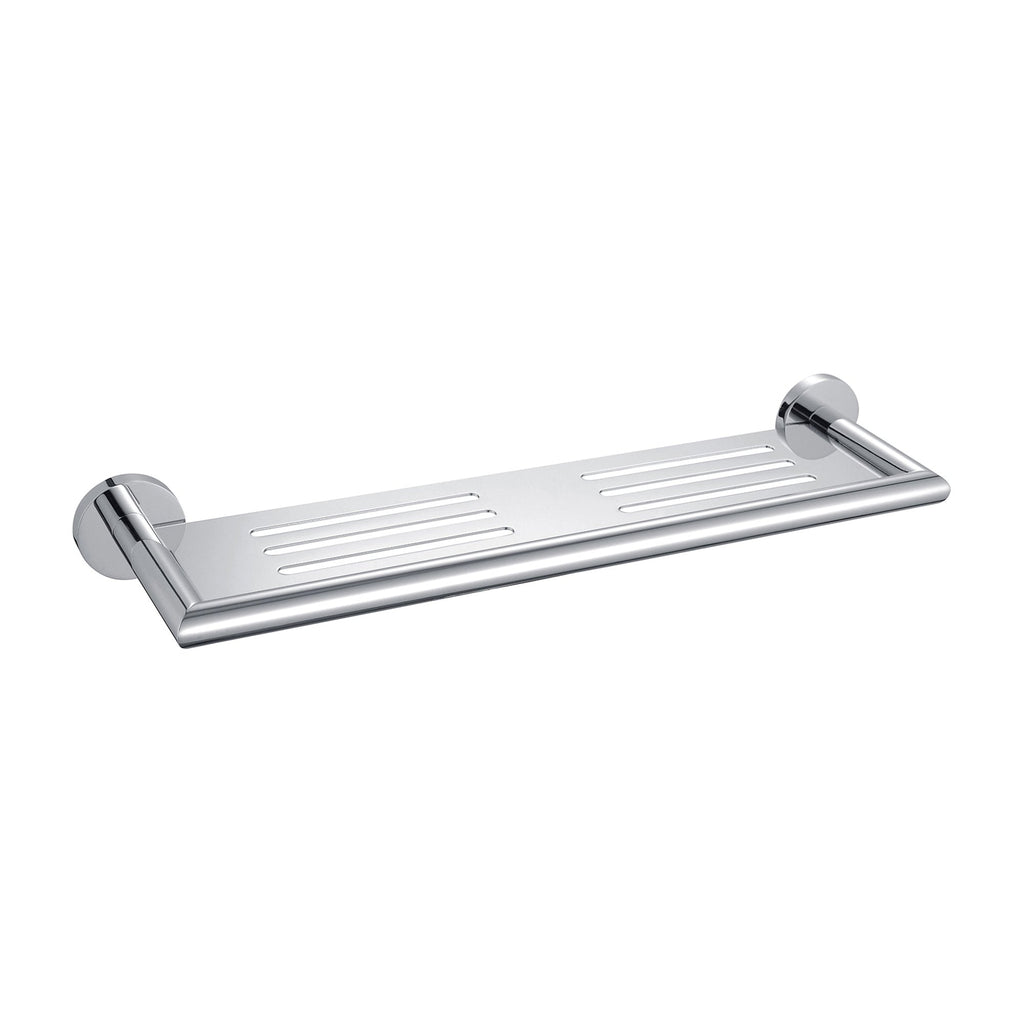 Nero Dolce Metal Shower Shelf 450mm - Chrome