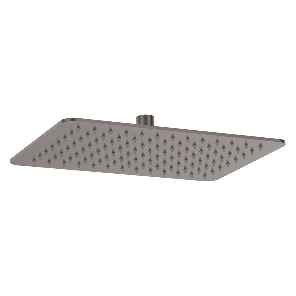 Fienza Koko Rectangular Shower Head - Gunmetal Grey