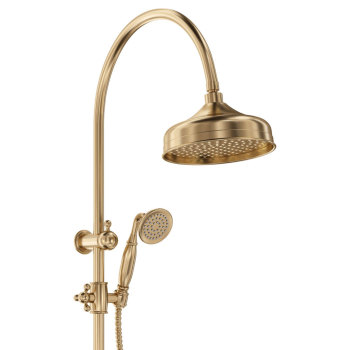 Fienza Lillian Twin Shower Set - Urban Brass