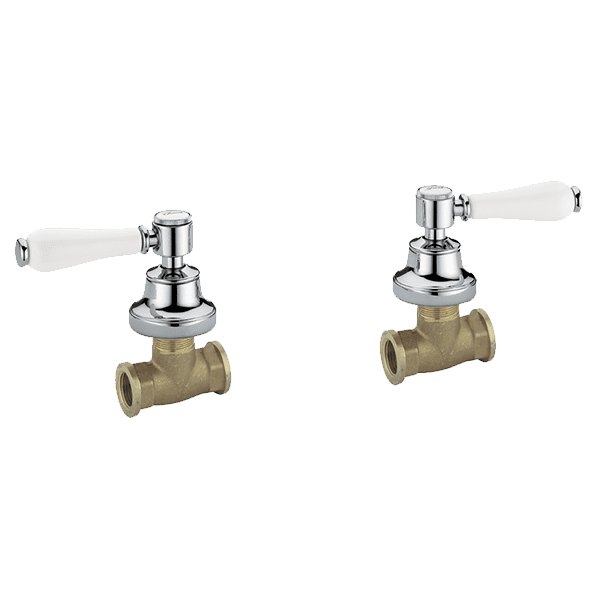 Armando Vicario Provincial Lever Top Assemblies - Chrome