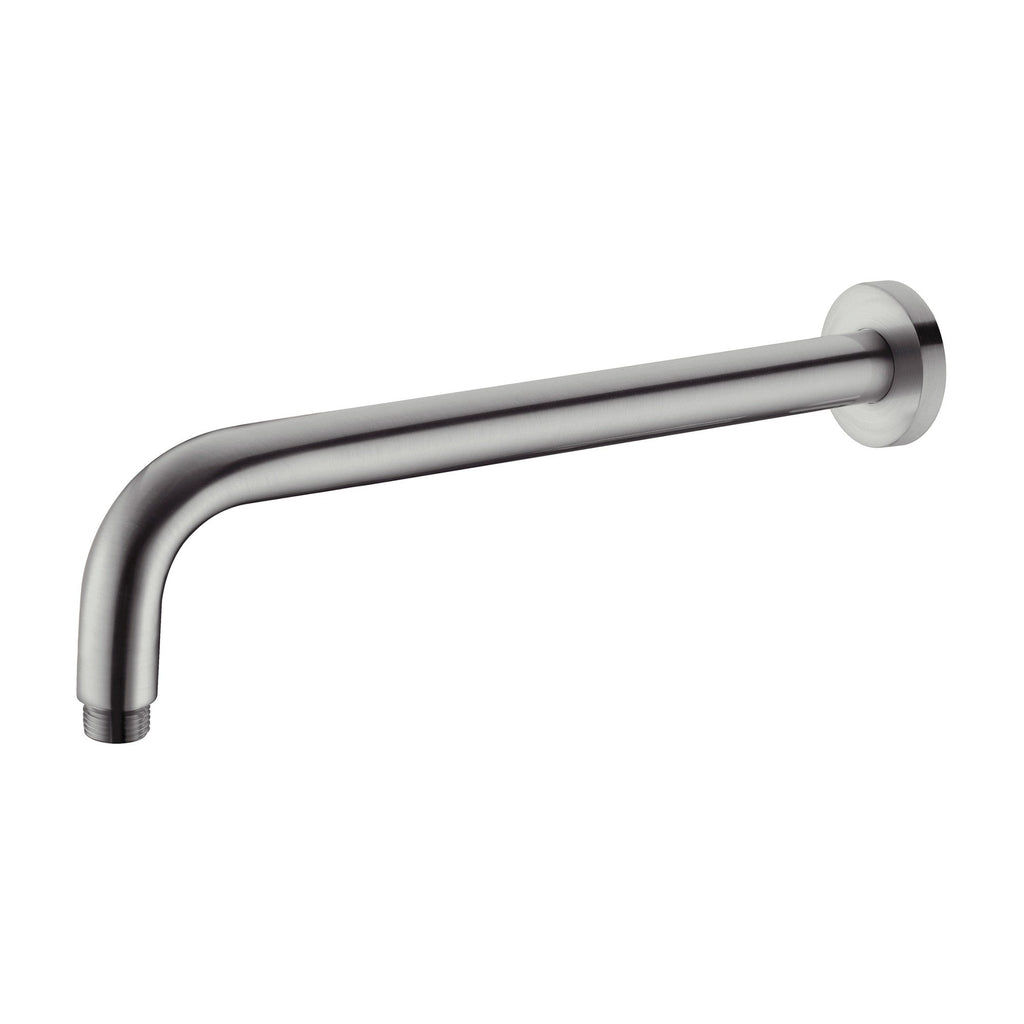Nero Round Wall Shower Arm - Gunmetal Grey