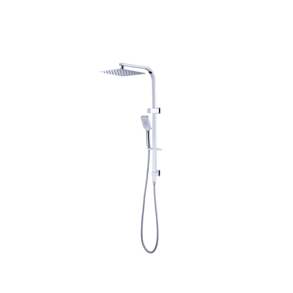 Nero Celia Square 250mm Combination Shower - Chrome